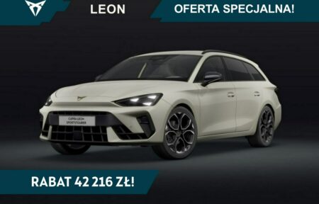 Używany samochód marki Cupra, model Leon Sportstourer, rocznik 2025, przebieg 10km