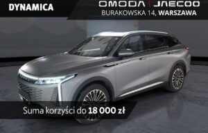 Używany samochód marki OMODA, model 9, rocznik 2025, przebieg 10km