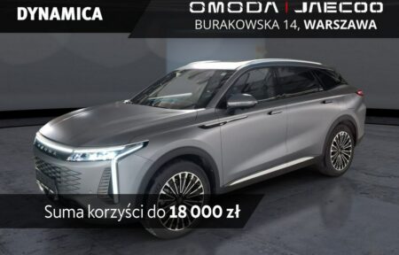 Używany samochód marki OMODA, model 9, rocznik 2025, przebieg 10km