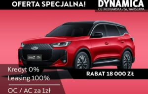 Używany samochód marki Chery, model Tiggo 7, rocznik 2025, przebieg 10km