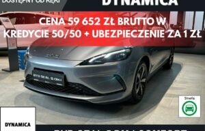 Używany samochód marki BYD, model Seal 5, rocznik 2025, przebieg 10km