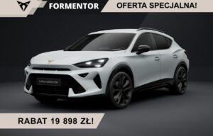 Używany samochód marki Cupra, model Formentor, rocznik 2026, przebieg 10km
