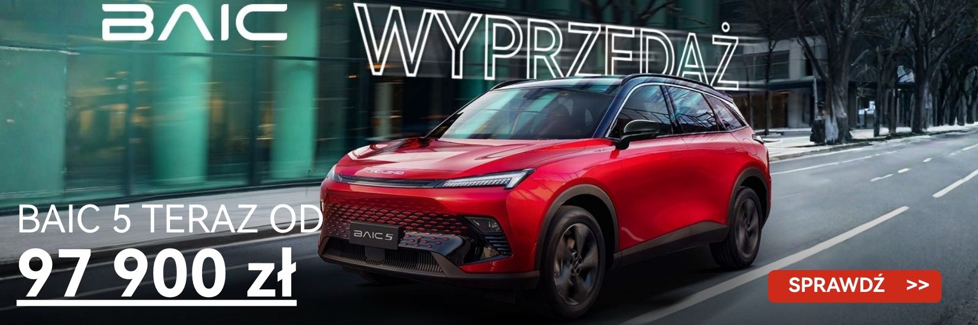 BAIC 5 - samochody od ręki