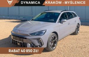 Używany samochód marki Cupra, model Leon Sportstourer, rocznik 2025, przebieg 10km