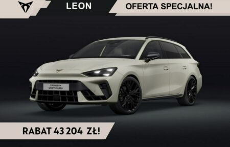 Używany samochód marki Cupra, model Leon Sportstourer, rocznik 2025, przebieg 10km