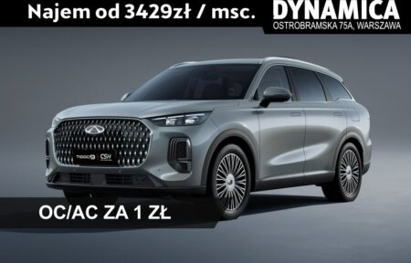 Używany samochód marki Chery, model Tiggo 9, rocznik 2026, przebieg 10km