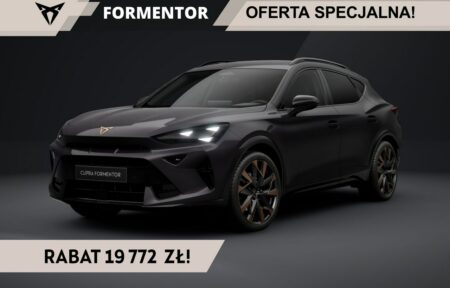 Używany samochód marki Cupra, model Formentor, rocznik 2026, przebieg 10km