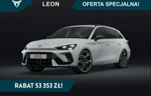 Używany samochód marki Cupra, model Leon Sportstourer, rocznik 2025, przebieg 10km