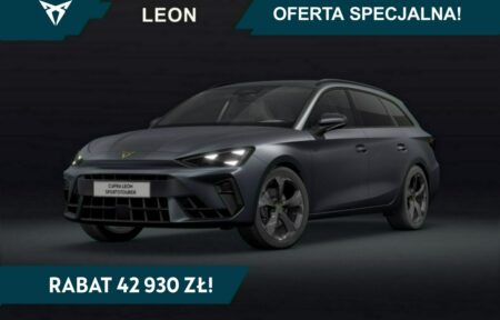 Używany samochód marki Cupra, model Leon Sportstourer, rocznik 2025, przebieg 10km
