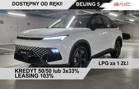 Używany samochód marki Baic, model Beijing 5, rocznik 2026, przebieg 10km