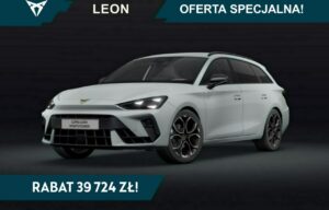 Używany samochód marki Cupra, model Leon Sportstourer, rocznik 2025, przebieg 10km