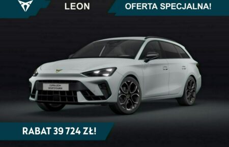 Używany samochód marki Cupra, model Leon Sportstourer, rocznik 2025, przebieg 10km