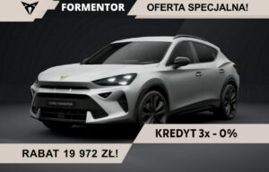 Używany samochód marki Cupra, model Formentor, rocznik 2026, przebieg 10km
