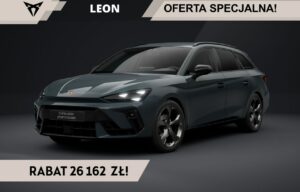 Używany samochód marki Cupra, model Leon Sportstourer, rocznik 2026, przebieg 10km