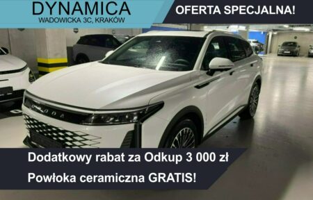 Używany samochód marki OMODA, model 9, rocznik 2025, przebieg 10km