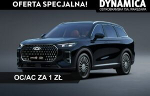 Używany samochód marki Chery, model Tiggo 9, rocznik 2026, przebieg 10km