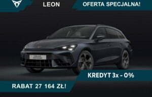 Używany samochód marki Cupra, model Leon Sportstourer, rocznik 2026, przebieg 10km