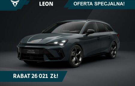Używany samochód marki Cupra, model Leon Sportstourer, rocznik 2026, przebieg 10km