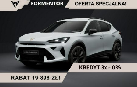 Używany samochód marki Cupra, model Formentor, rocznik 2026, przebieg 10km