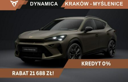 Używany samochód marki Cupra, model Formentor, rocznik 2026, przebieg 10km