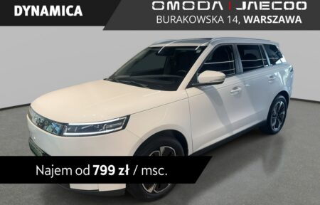 Używany samochód marki Jaecoo, model E5, rocznik 2025, przebieg 10km