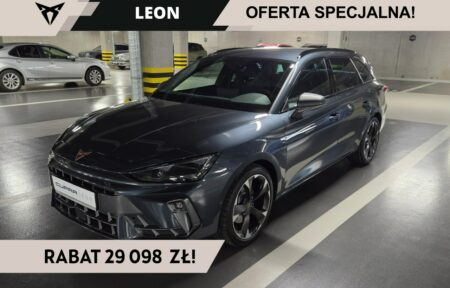 Używany samochód marki Cupra, model Leon Sportstourer, rocznik 2025, przebieg 10km