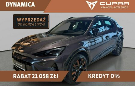 Używany samochód marki Cupra, model Formentor, rocznik 2026, przebieg 10km - miniaturka 0