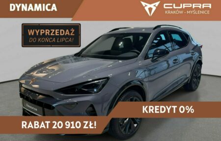 Używany samochód marki Cupra, model Formentor, rocznik 2026, przebieg 10km - miniaturka 0
