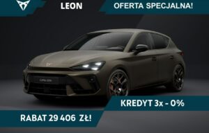 Używany samochód marki Cupra, model Leon, rocznik 2026, przebieg 10km