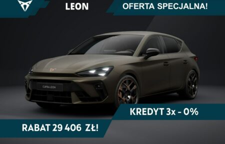Używany samochód marki Cupra, model Leon, rocznik 2026, przebieg 10km
