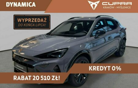 Używany samochód marki Cupra, model Formentor, rocznik 2026, przebieg 10km - miniaturka 0