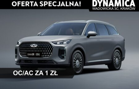 Używany samochód marki Chery, model Tiggo 9, rocznik 2026, przebieg 10km