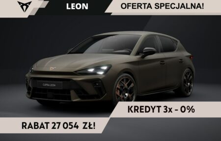 Używany samochód marki Cupra, model Leon, rocznik 2026, przebieg 10km - miniaturka 0