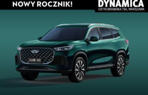 Używany samochód marki Chery, model Tiggo 8, rocznik 2026, przebieg 10km