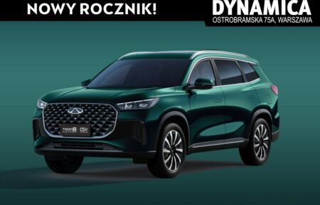 Używany samochód marki Chery, model Tiggo 8, rocznik 2026, przebieg 10km