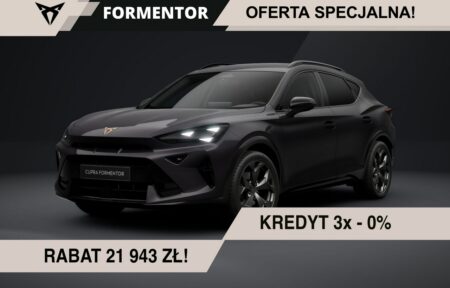 Używany samochód marki Cupra, model Formentor, rocznik 2026, przebieg 10km