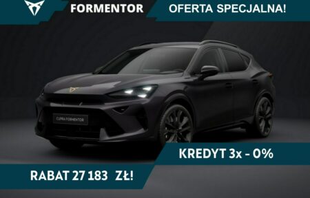 Używany samochód marki Cupra, model Formentor, rocznik 2026, przebieg 10km