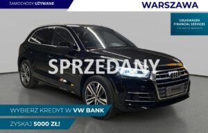 Używany samochód marki Audi, model Q5, rocznik 2019, przebieg 106600km
