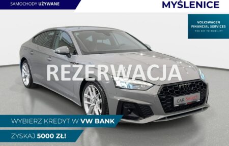 Używany samochód marki Audi, model A5, rocznik 2020, przebieg 97500km