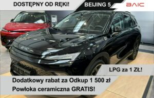 Używany samochód marki Baic, model Beijing 5, rocznik 2026, przebieg 10km