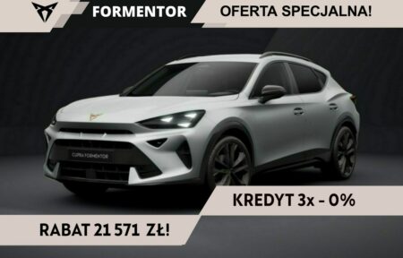 Używany samochód marki Cupra, model Formentor, rocznik 2026, przebieg 10km