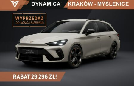 Używany samochód marki Cupra, model Leon Sportstourer, rocznik 2026, przebieg 10km