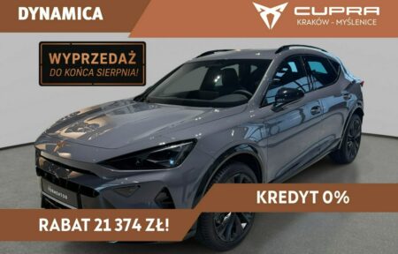 Używany samochód marki Cupra, model Formentor, rocznik 2026, przebieg 10km