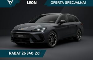 Używany samochód marki Cupra, model Leon Sportstourer, rocznik 2026, przebieg 10km