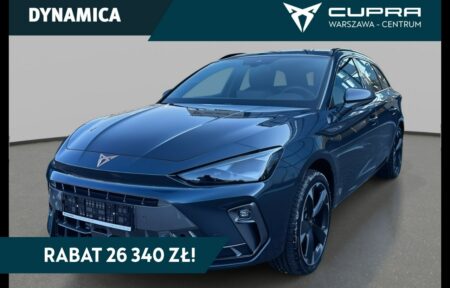 Używany samochód marki Cupra, model Leon Sportstourer, rocznik 2026, przebieg 10km
