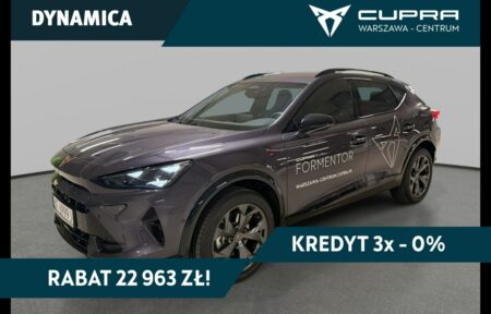 Używany samochód marki Cupra, model Formentor, rocznik 2026, przebieg 10km