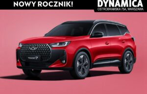 Używany samochód marki Chery, model Tiggo 7, rocznik 2026, przebieg 10km