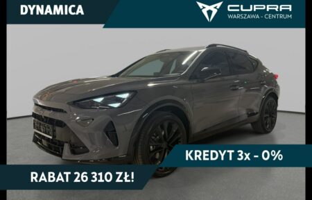 Używany samochód marki Cupra, model Formentor, rocznik 2026, przebieg 10km