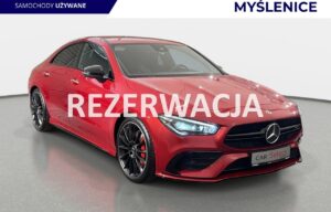 Używany samochód marki Mercedes, model CLA 35 AMG, rocznik 2023, przebieg 52400km