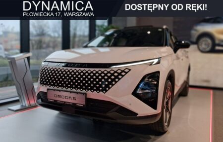 Używany samochód marki OMODA, model 5, rocznik 2025, przebieg 10km
